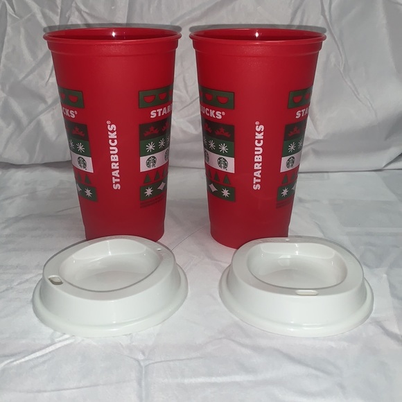 2 Starbucks reusable 16oz cups - Picture 2 of 2